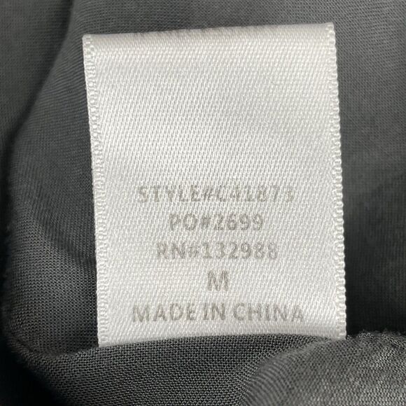 Mittoshop Button Detail Midi Shirt Dress Women's M Grey Short Sleeve Collared - Picture 10 of 14